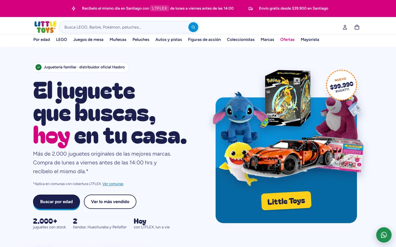 Inicio de la tienda Little Toys
